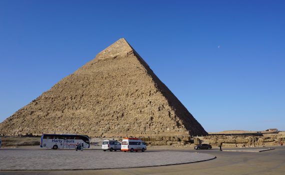 Pirámides de Giza con autobús turístico