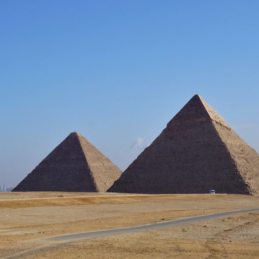 Pirámides de Keops y Kefrén