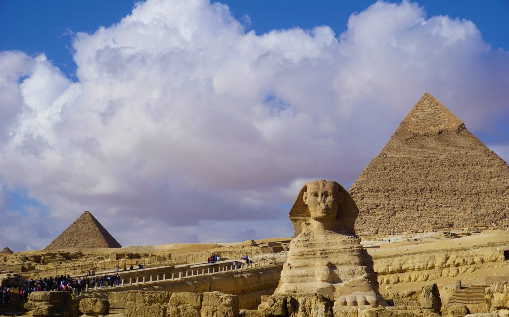 Pirámides de Giza y Esfinge