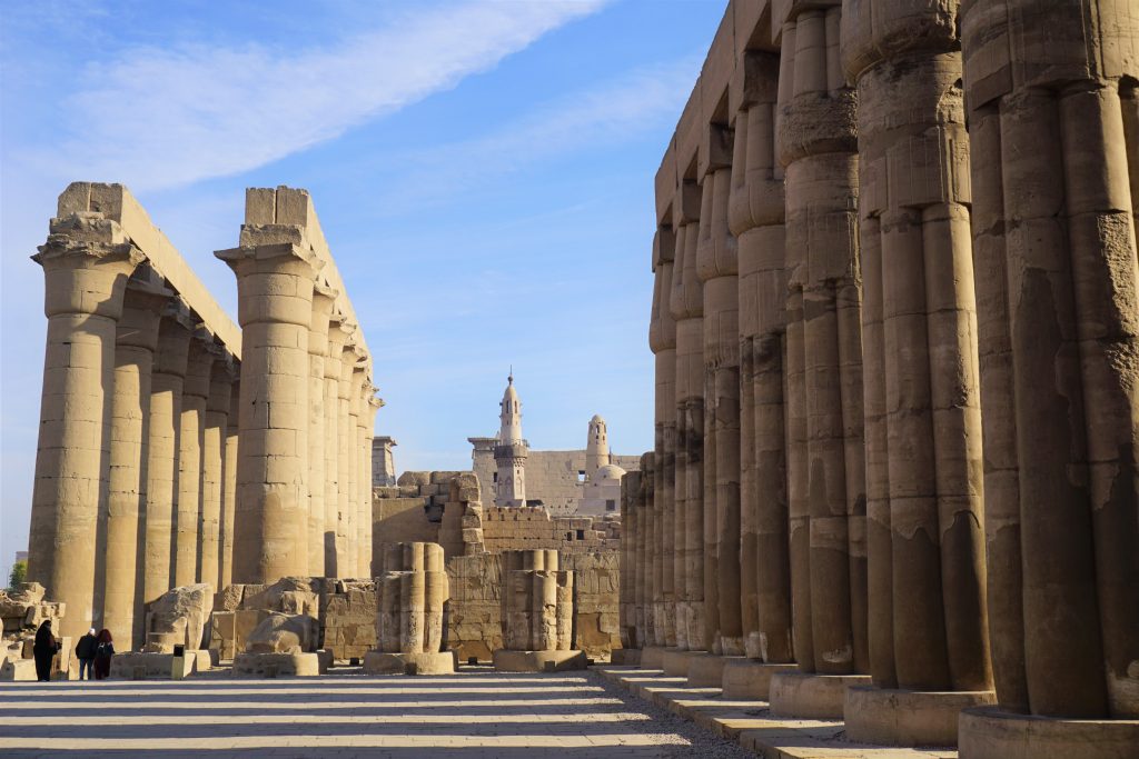 Templo de Luxor (plaza interior)